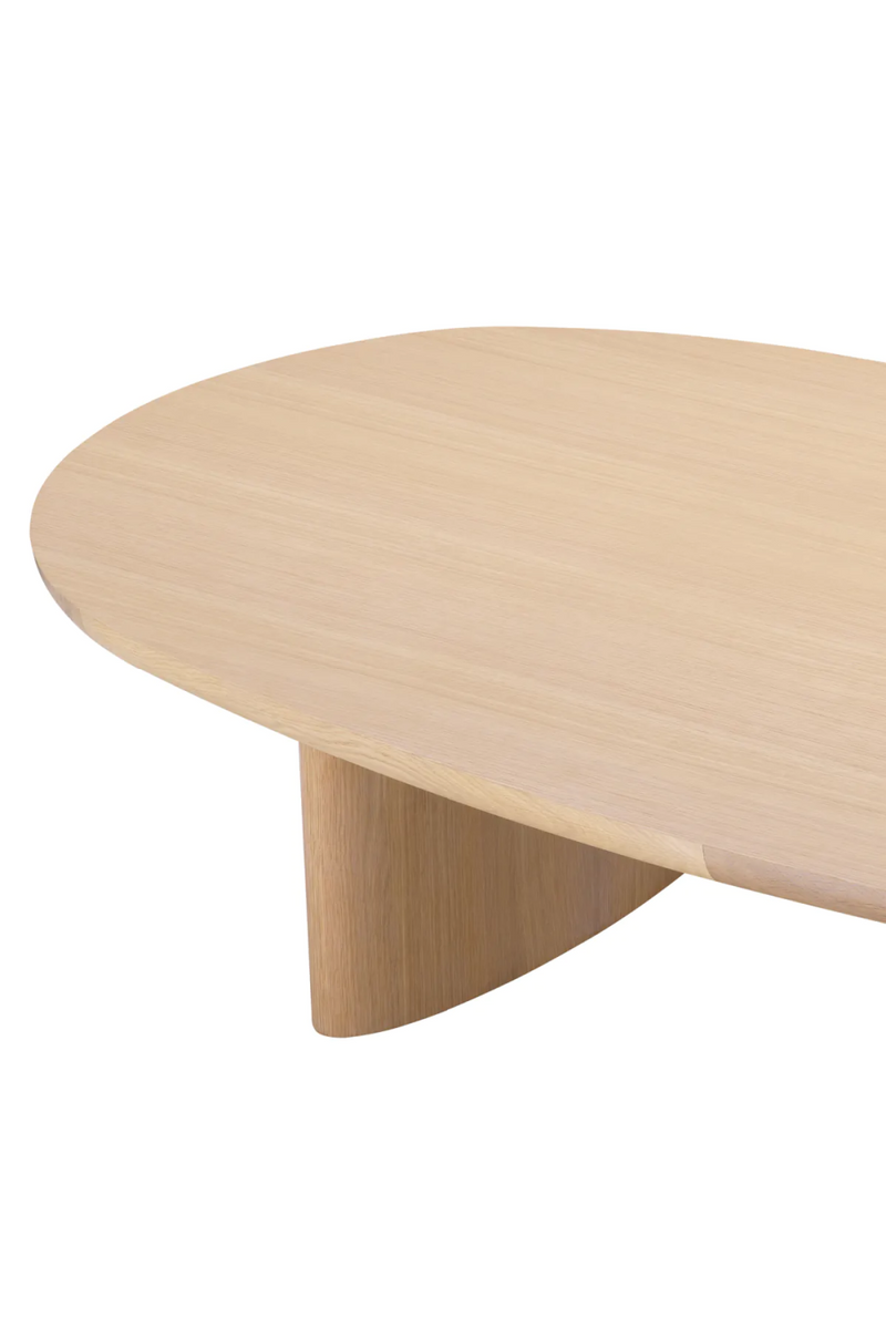 Scandi Oak Oval Coffee Table | Eichholtz Lindner | Eichholtzmiami.com
