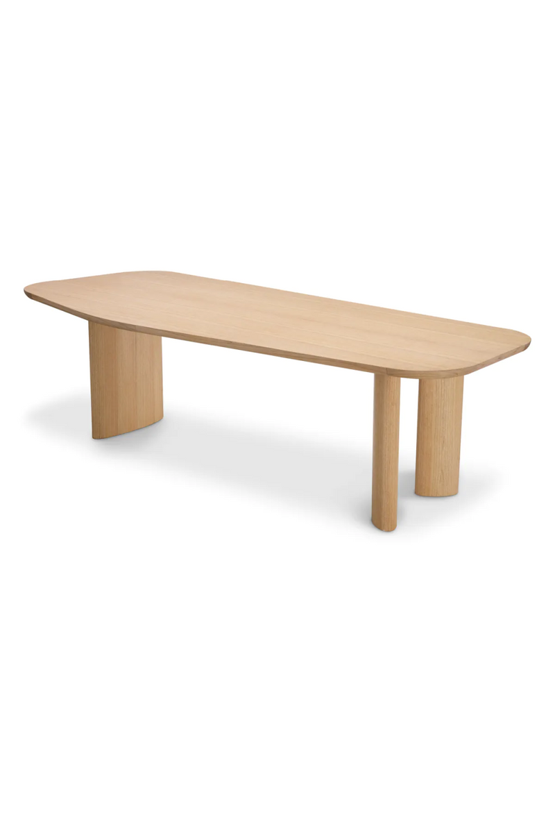 Free Form Oak Dining Table | Eichholtz Flemings | Eichholtzmiami.com