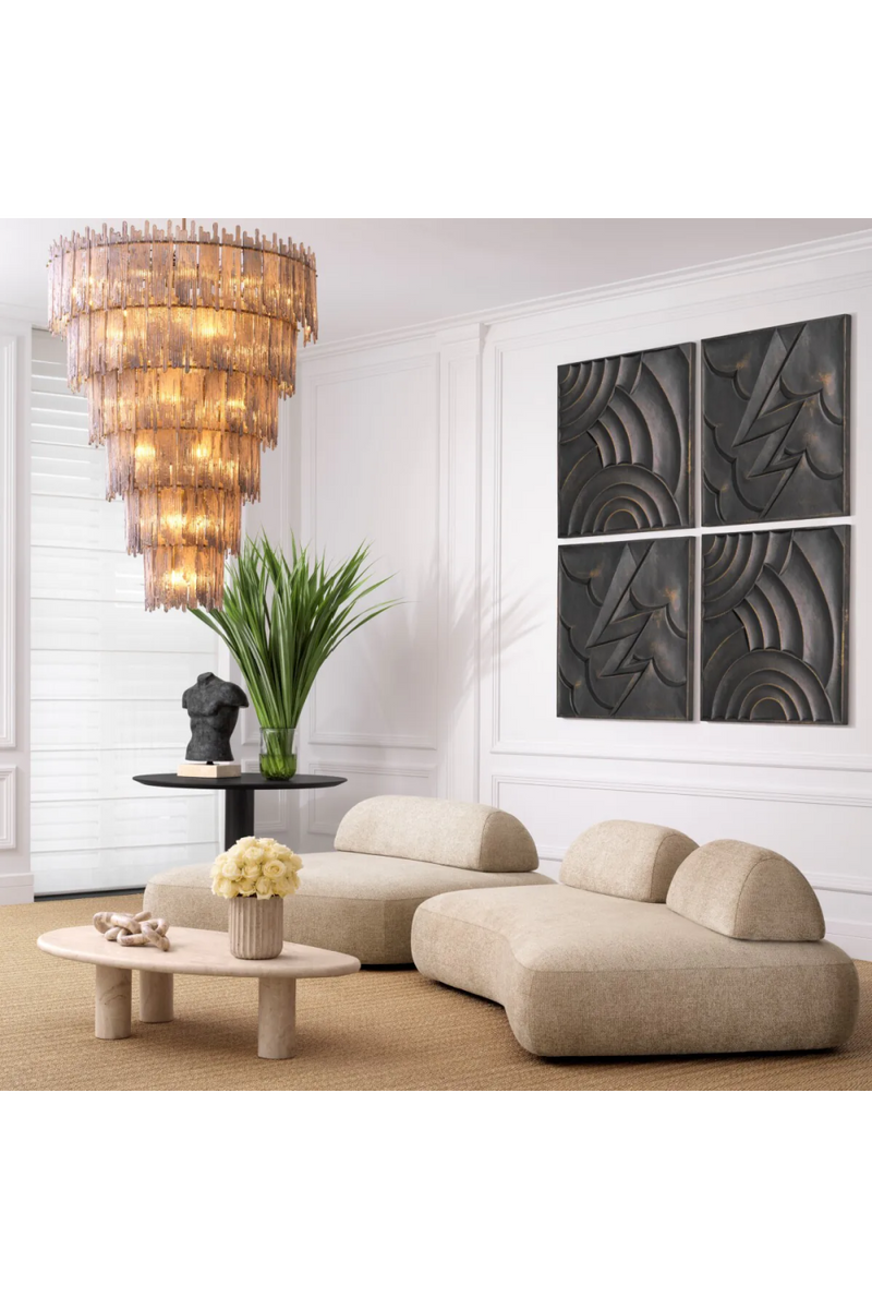 Mid-Century Tiered Grand Chandelier XXL | Eichholtz Saint Roch | Oroatrade.com