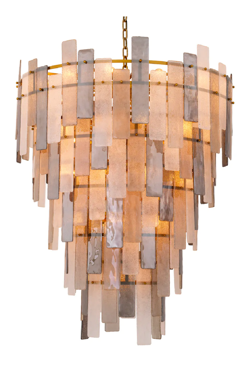 Tiered Glass Chandelier XXL | Eichholtz Greyson | Eichholtzmiami.com