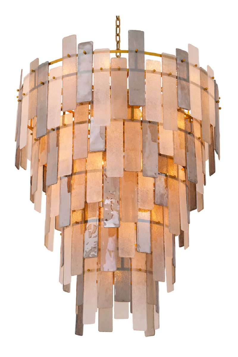 Tiered Glass Chandelier XXL | Eichholtz Greyson | Eichholtzmiami.com