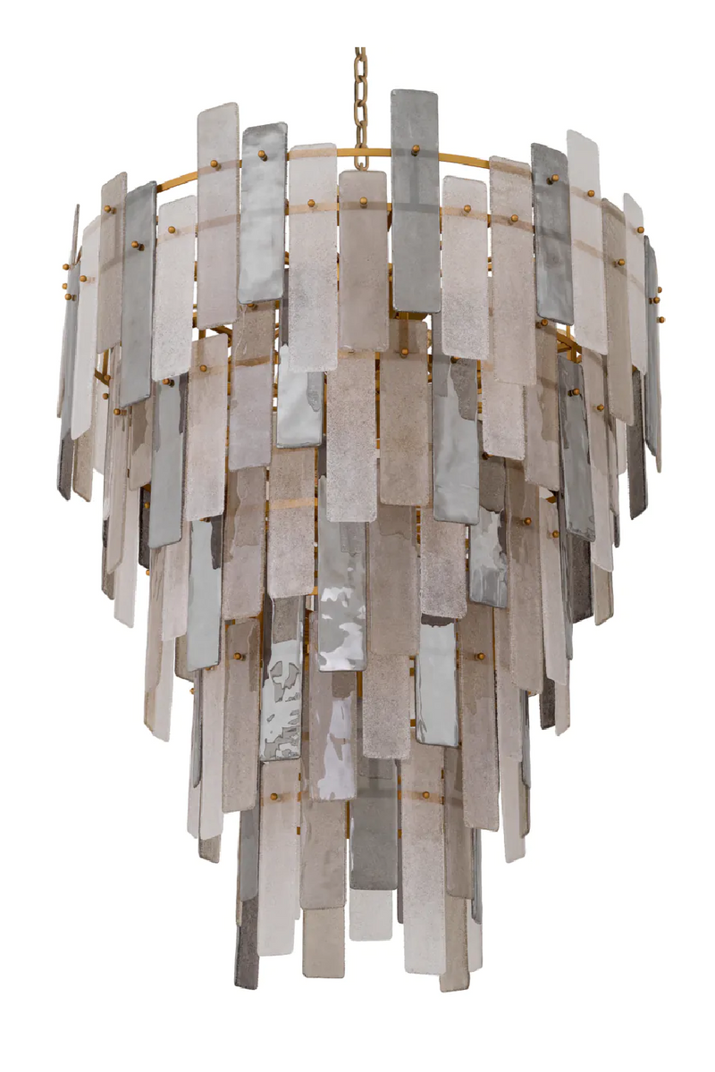 Tiered Glass Chandelier XXL | Eichholtz Greyson | Eichholtzmiami.com