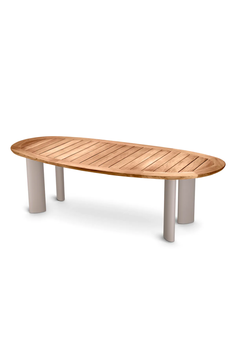 Teak Outdoor Dining Table | Eichholtz Free Form | Eichholtzmiami.com