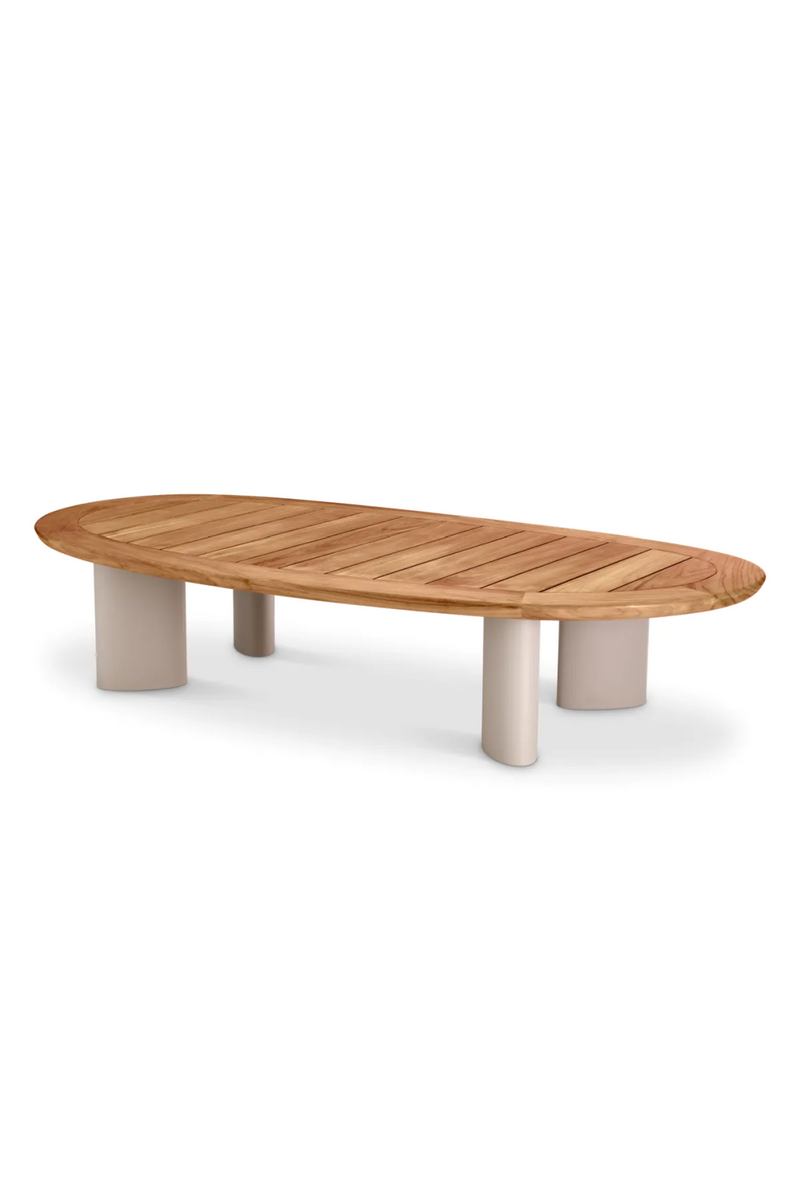 Teak Outdoor Coffee Table | Eichholtz Free Form | Eichholtzmiami.com