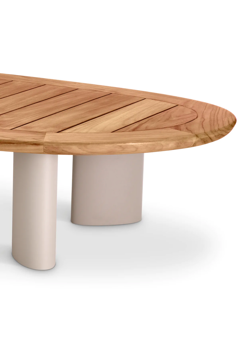 Teak Outdoor Coffee Table | Eichholtz Free Form | Eichholtzmiami.com