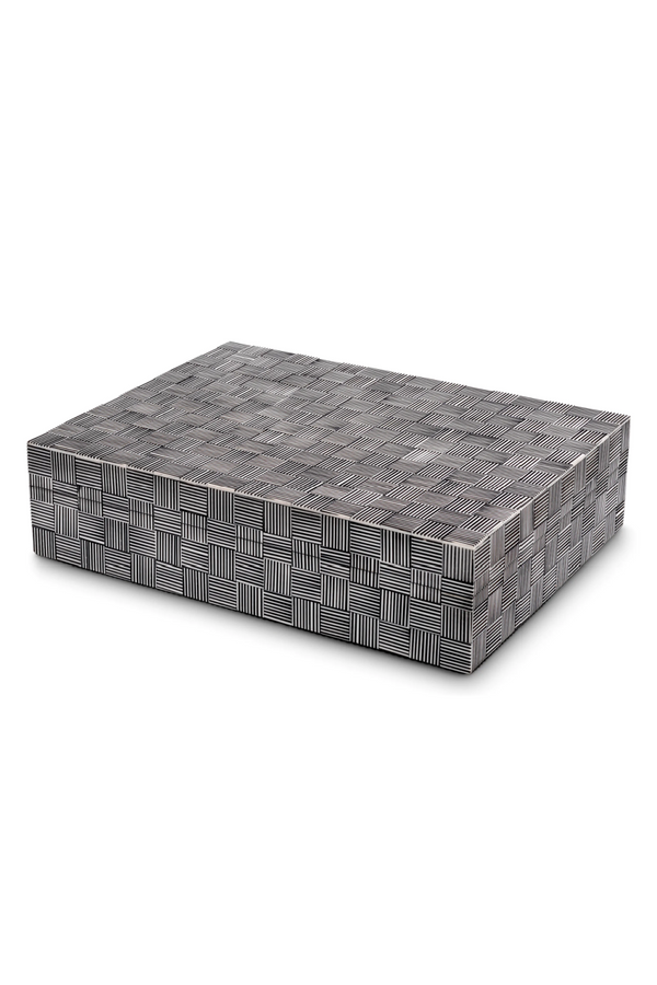 Weave Patterned Box | Eichholtz Orson | Eichholtzmiami.com