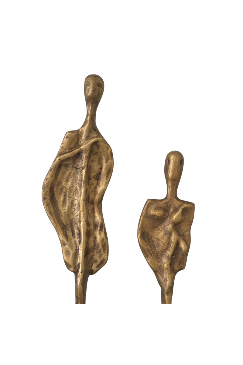 Vintage Brass Deco Object Set (2) | Eichholtz Dual | Eichholtzmiami.com