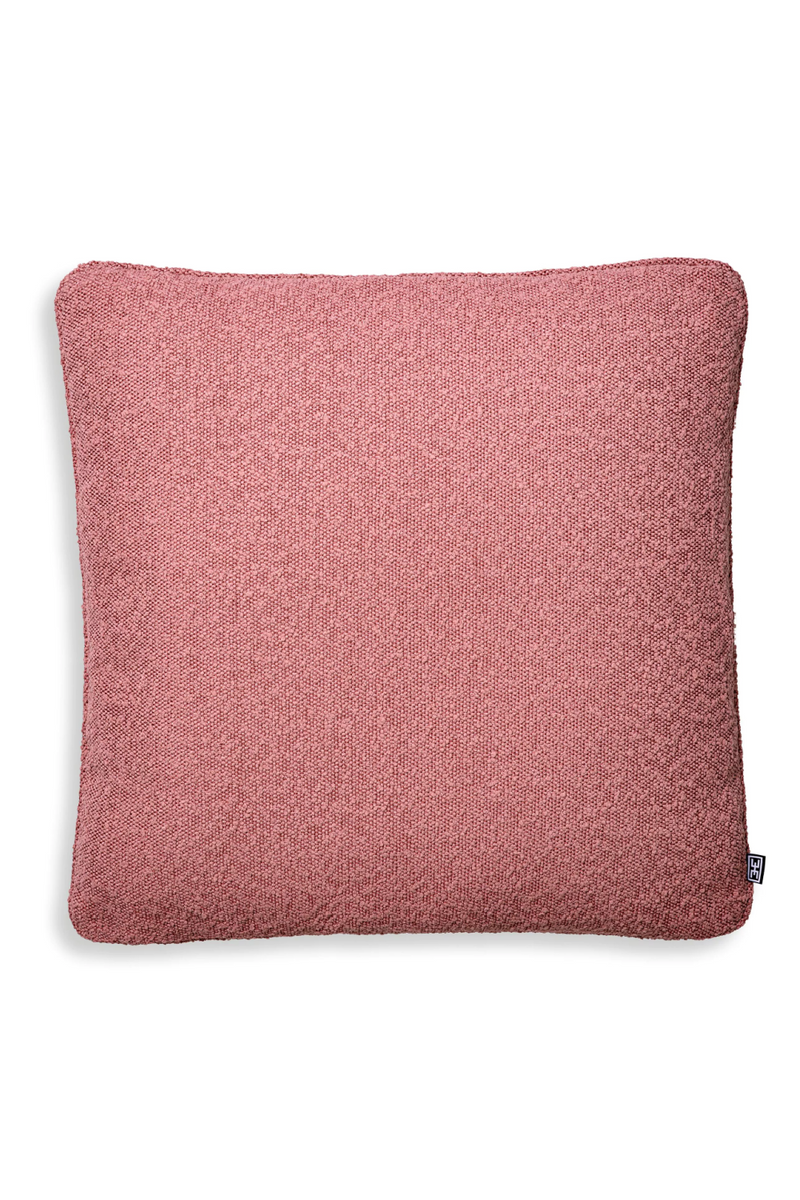Pink Boucle Throw Pillow | Eichholtz | Eichholtzmiami.com