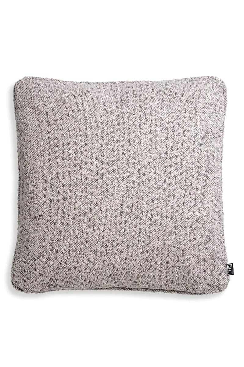 Gray Minimalist Bouclé Cushion | Eichholtz | Eichholtzmiami.com