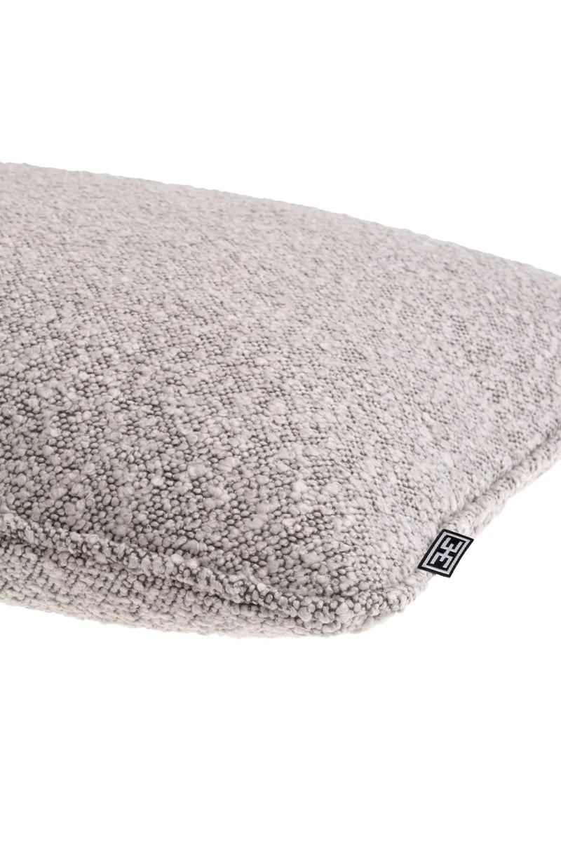 Gray Minimalist Bouclé Cushion | Eichholtz | Eichholtzmiami.com