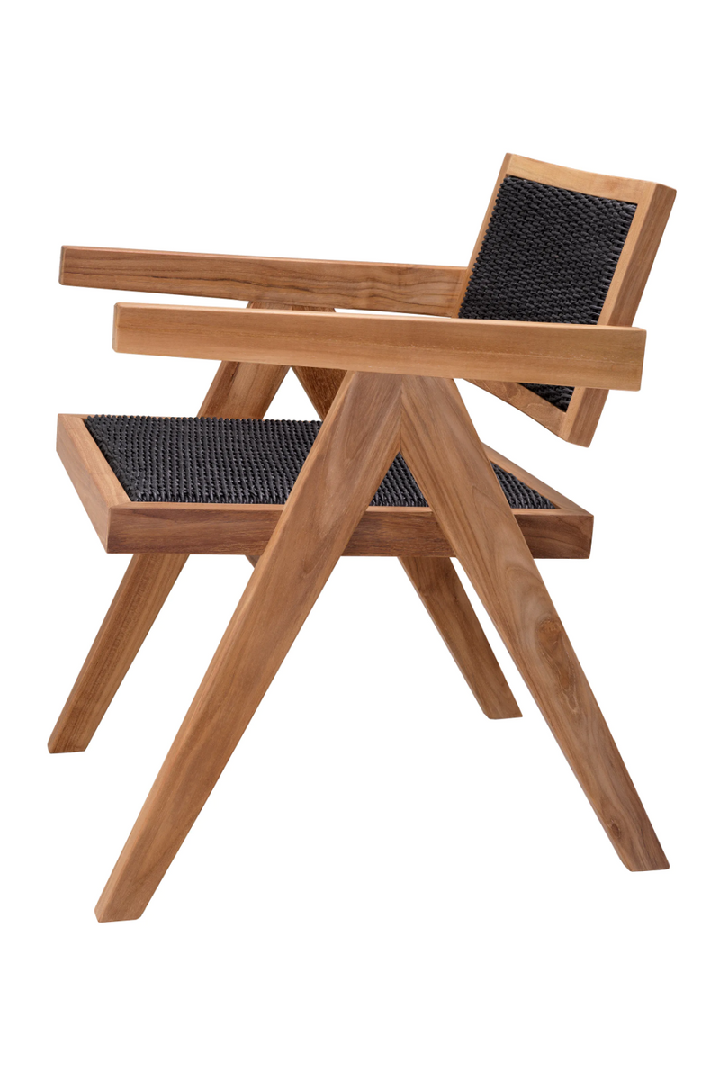Wood Framed Weave Dining Armchair | Eichholtz Kristo | Eichholtzmiami.com