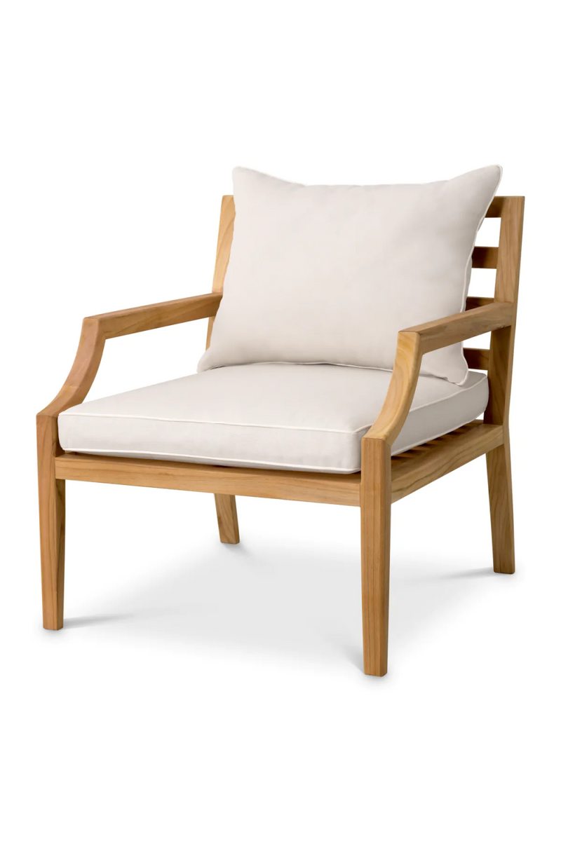 Natural Teak Lounge Chair | Eichholtz Hera | Eichholtzmiami.com