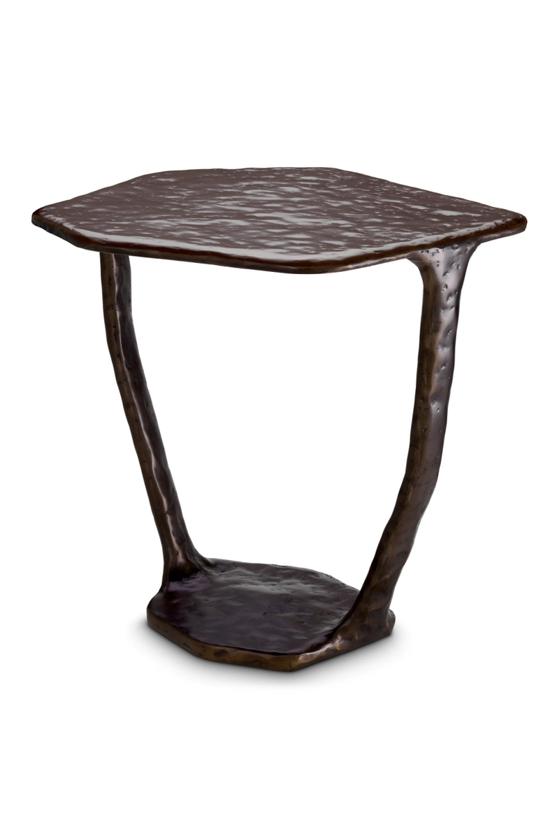 Organic Shaped Bronze Side Table | Eichholtz Tigra | Eichholtzmiami.com