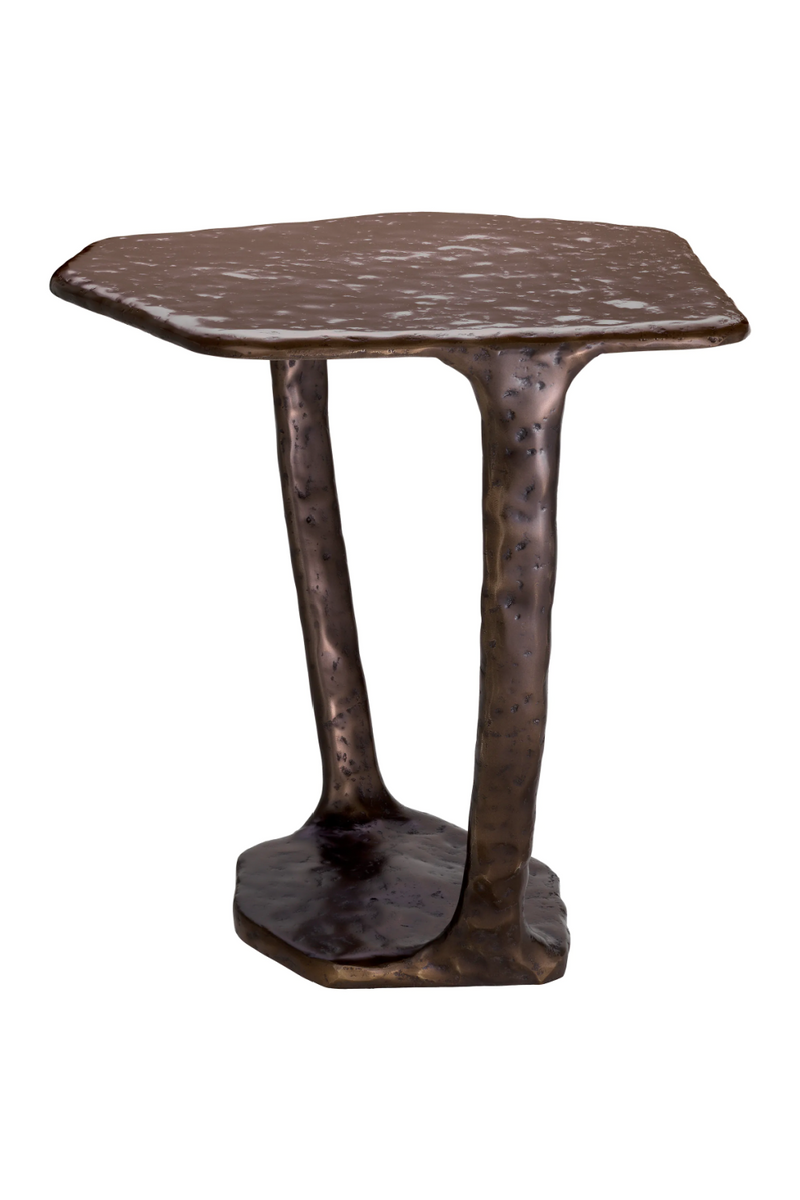 Organic Shaped Bronze Side Table | Eichholtz Tigra | Eichholtzmiami.com