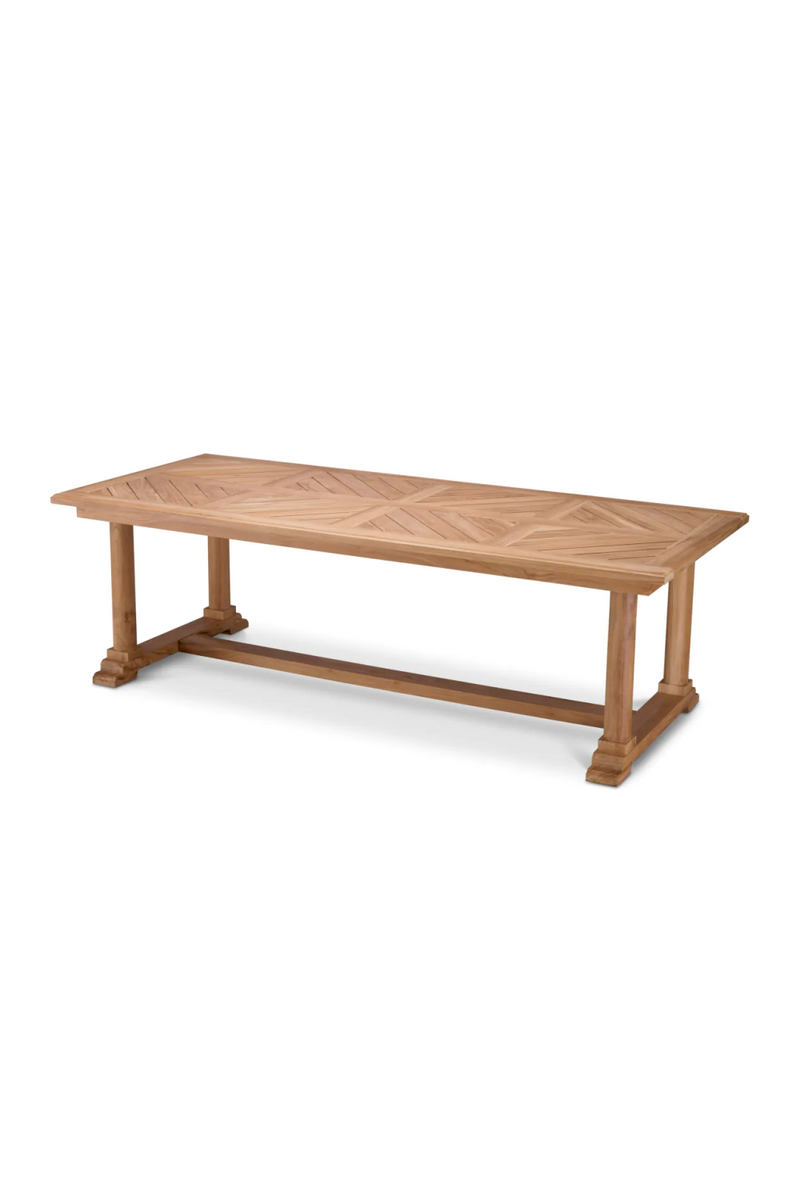 Wooden Outdoor Dining Table | Eichholtz Bell Rive | Eichholtzmiami.com