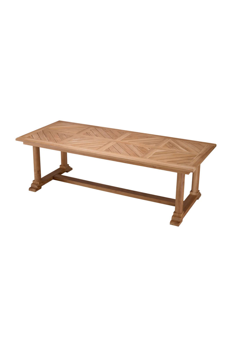 Wooden Outdoor Dining Table | Eichholtz Bell Rive | Eichholtzmiami.com