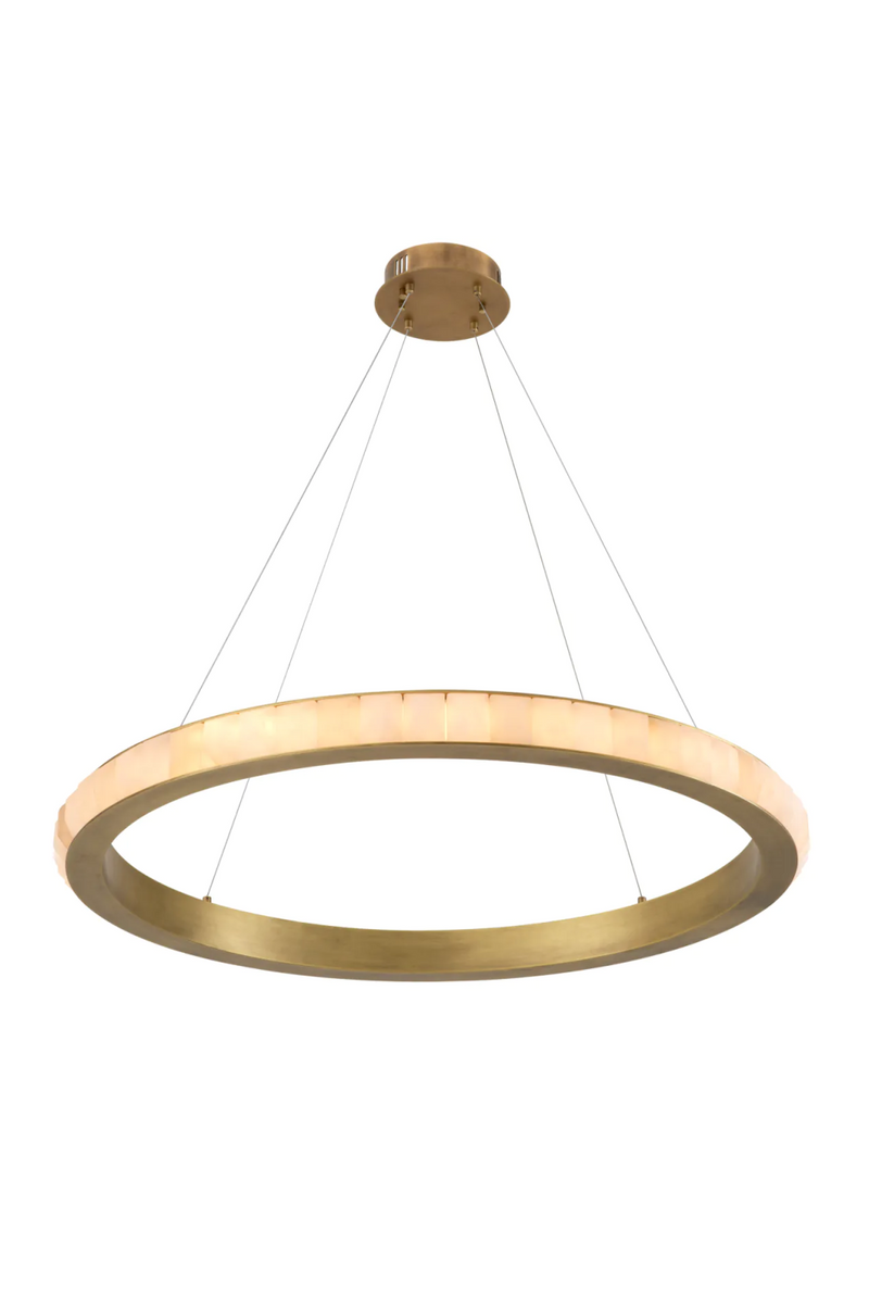 Alabaster Ring Chandelier | Eichholtz Cabildo | Eichholtzmiami.com