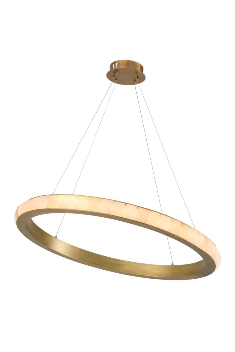 Alabaster Ring Chandelier | Eichholtz Cabildo | Eichholtzmiami.com