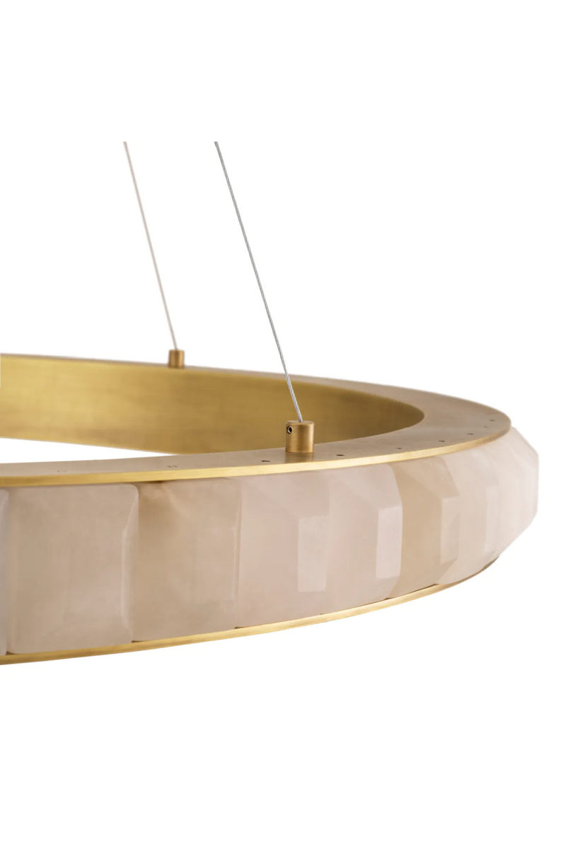 Alabaster Ring Chandelier | Eichholtz Cabildo | Eichholtzmiami.com