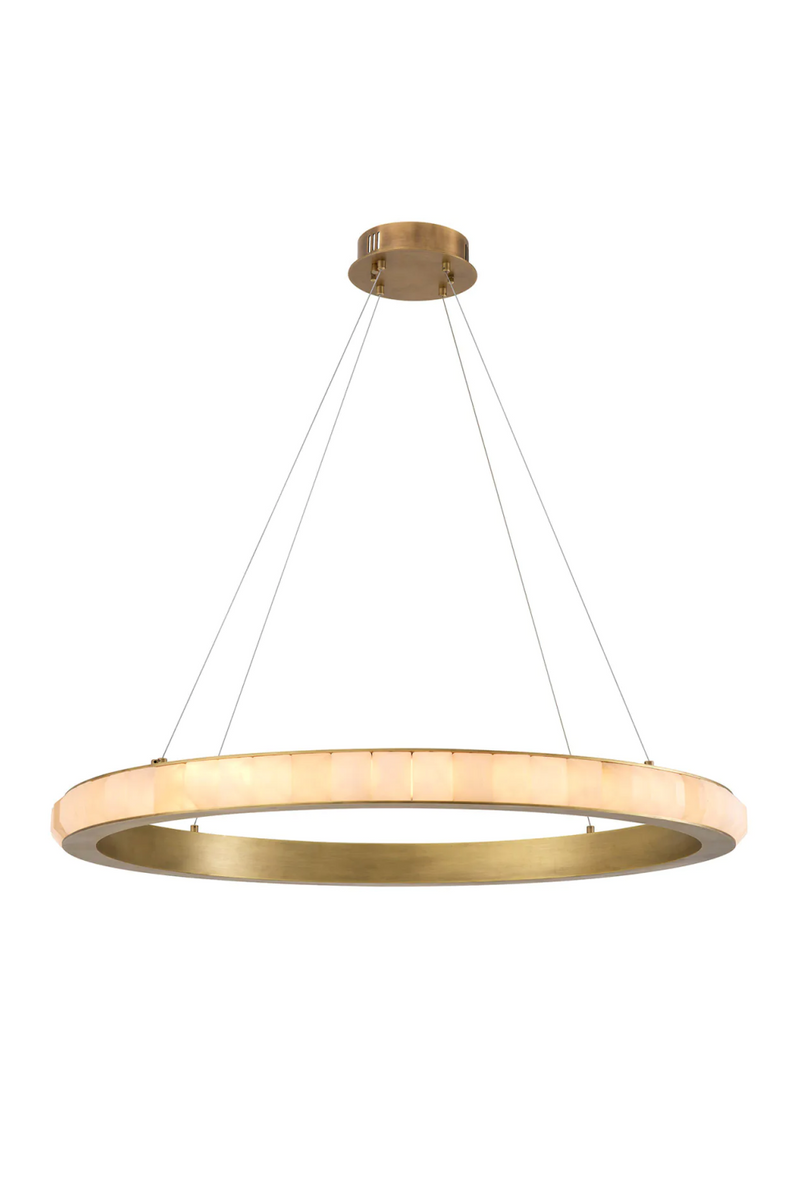 Alabaster Ring Chandelier | Eichholtz Cabildo | Eichholtzmiami.com