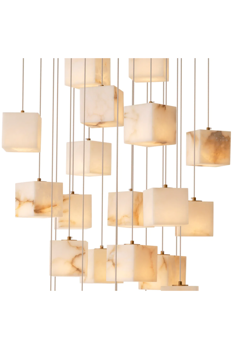 Alabaster Blocks Chandelier | Eichholtz Duboce | Eichholtzmiami.com