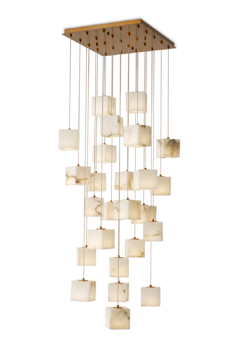 Alabaster Blocks Chandelier | Eichholtz Duboce | Eichholtzmiami.com