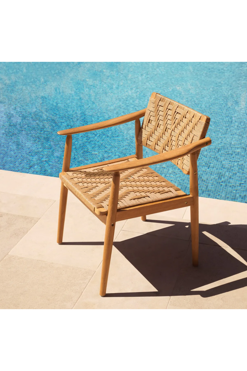 Natural Teak Outdoor Dining Chairs (2) | Eichholtz Coral Bay | Eiccholtzmiami.com