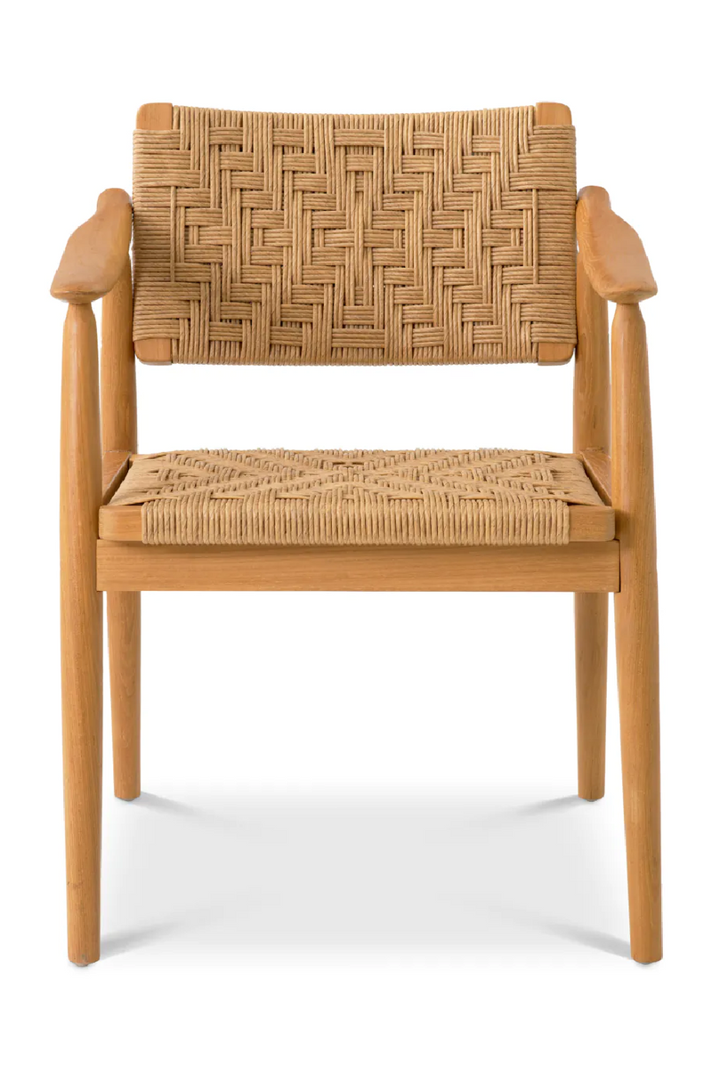 Natural Teak Outdoor Dining Chairs (2) | Eichholtz Coral Bay | Eiccholtzmiami.com