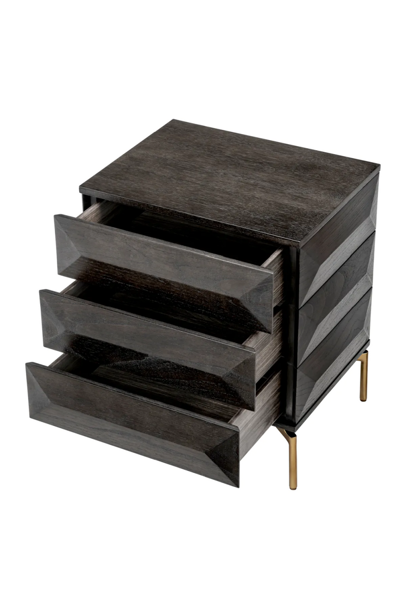 Wooden Contemporary Bedside Table | Eichholtz Denver | Eichholtzmiami.com