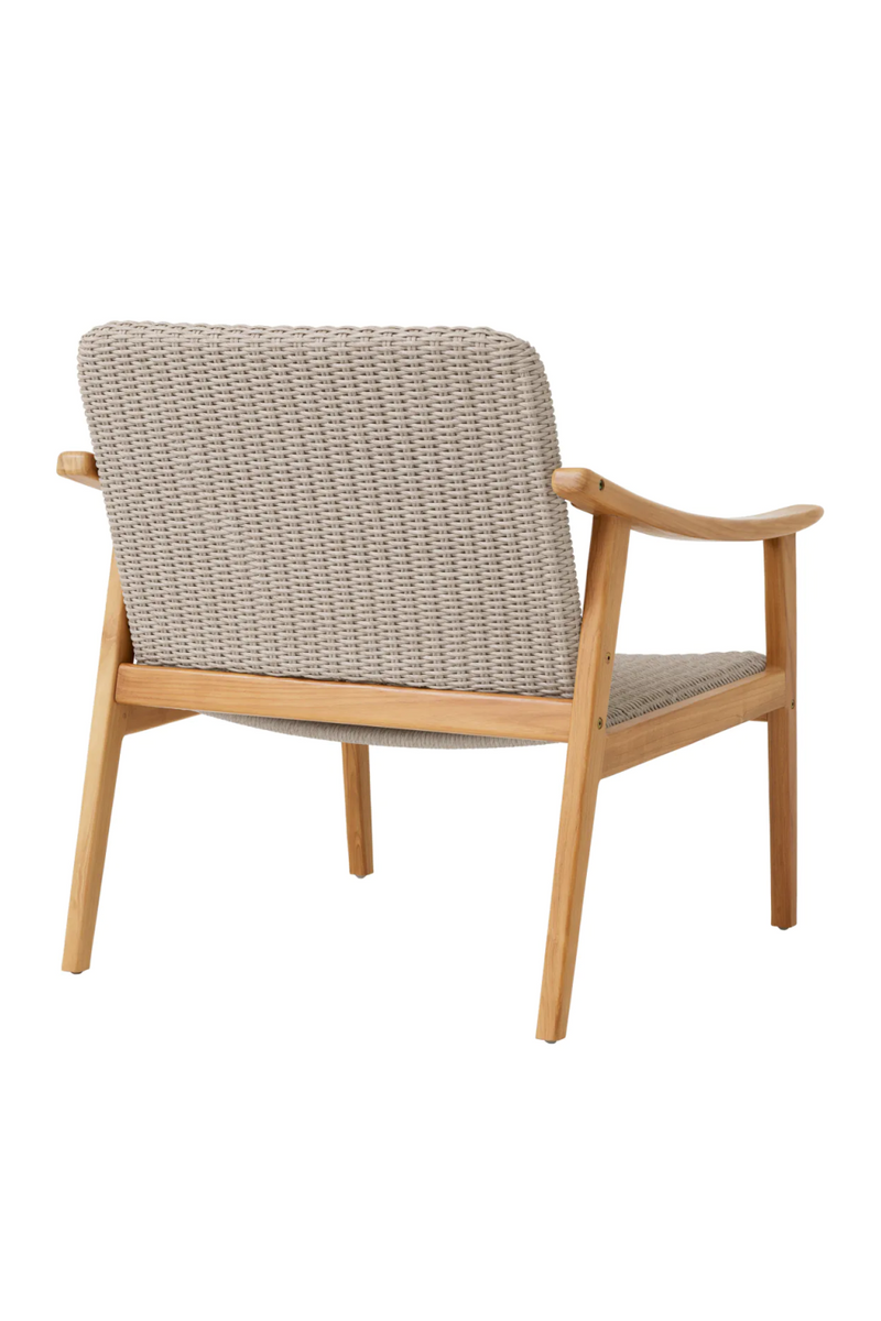 Taupe Weave Outdoor Lounge Chair | Eichholtz Honolulu | Eiccholtzmiami.com