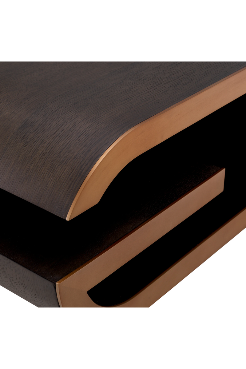 Brown Oak Modern Coffee Table | Eichholtz Galan | Eichholtzmiami.com