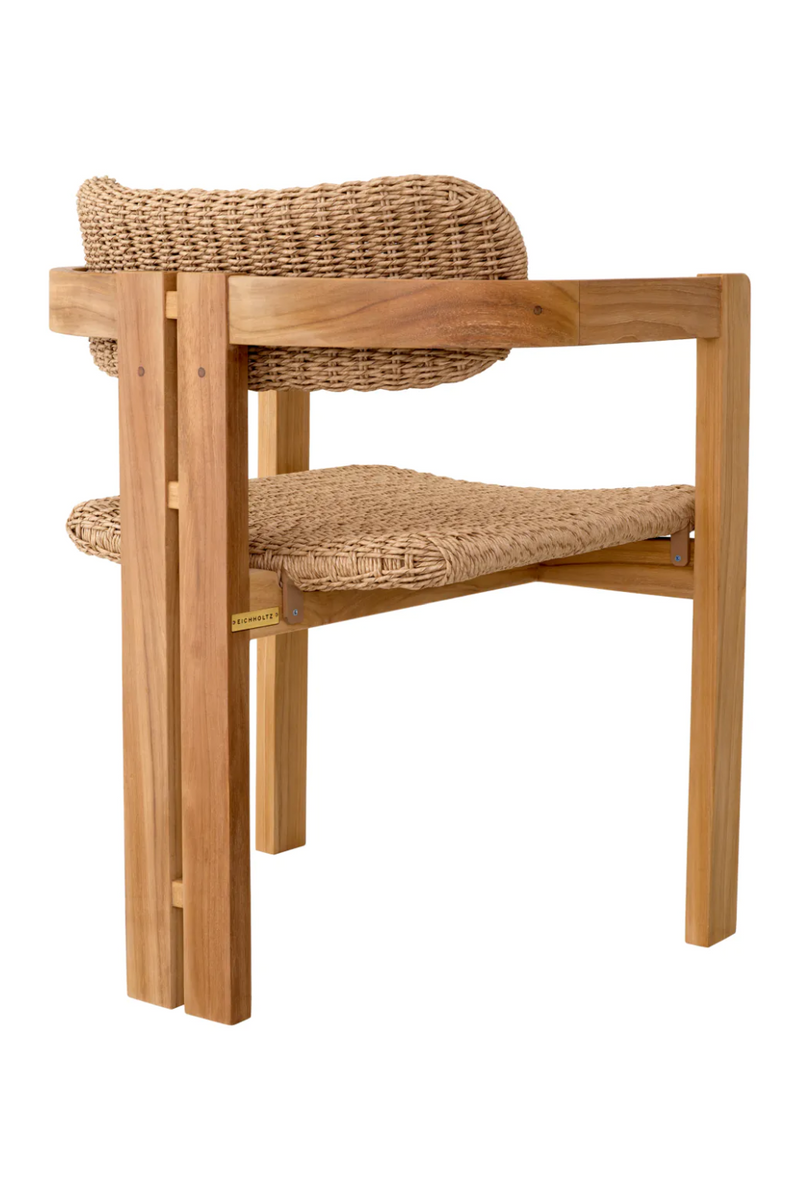 Modern Wooden Outdoor Dining Chair | Eichholtz Donato | Eichholtzmiami.com