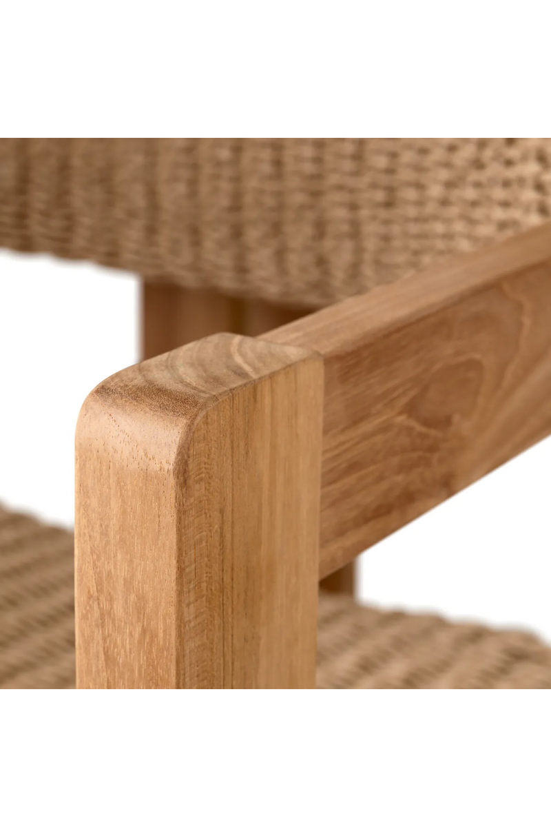 Modern Wooden Outdoor Dining Chair | Eichholtz Donato | Eichholtzmiami.com