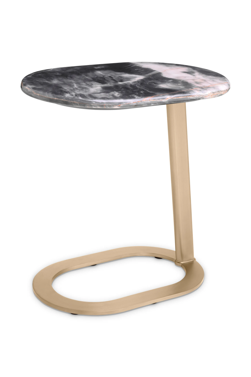 Oval Marble End Table | Eichholtz Oyo | Eichholtzmiami.com