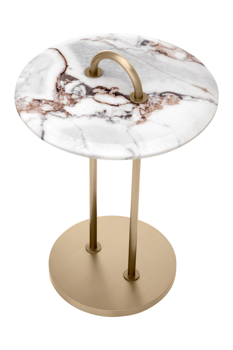 Contemporary Marble Side Table | Eichholtz Zappa | Eichholtzmiami.com