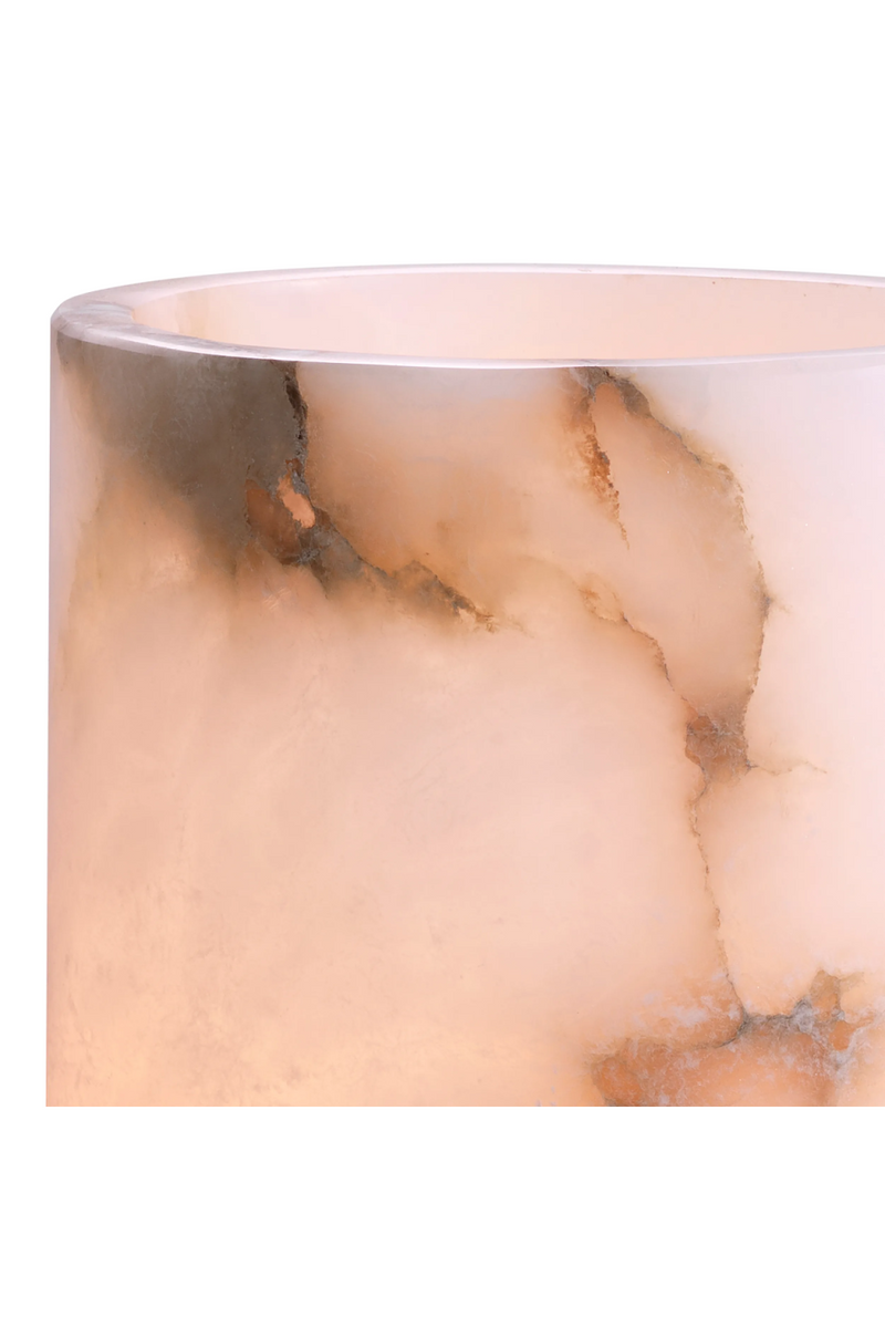 Cylindrical Alabaster Tealight Holders (3) | Eichholtz Leonidas | Eichholtzmiami.com