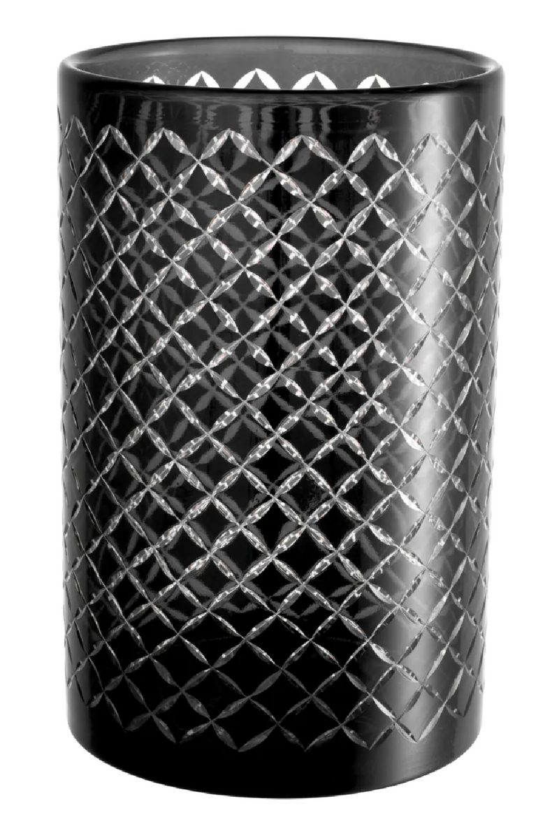 Diamond Patterned Cylindrical Hurricane | Eichholtz Gable | Eichholtzmiami.com