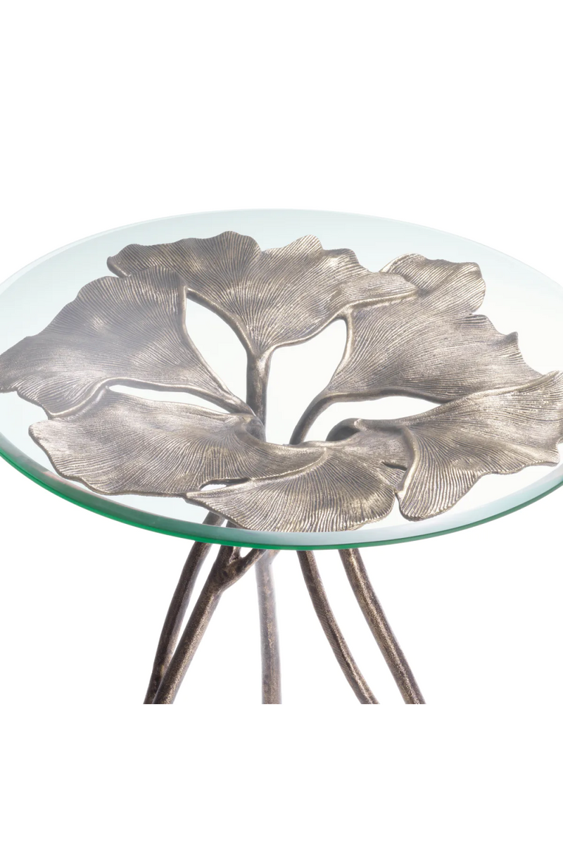 Round Glass Side Table | Eichholtz Poseidon | Eichholtzmiami.com