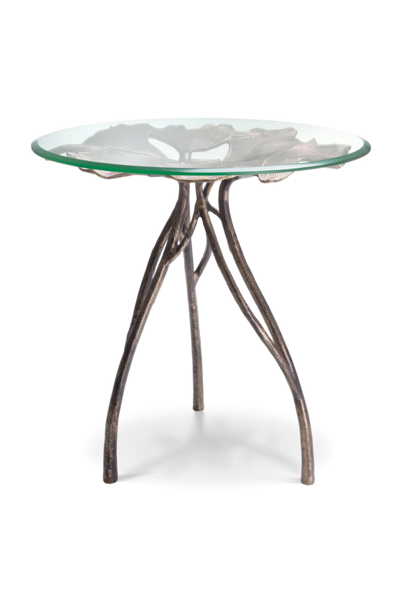 Round Glass Side Table | Eichholtz Poseidon | Eichholtzmiami.com