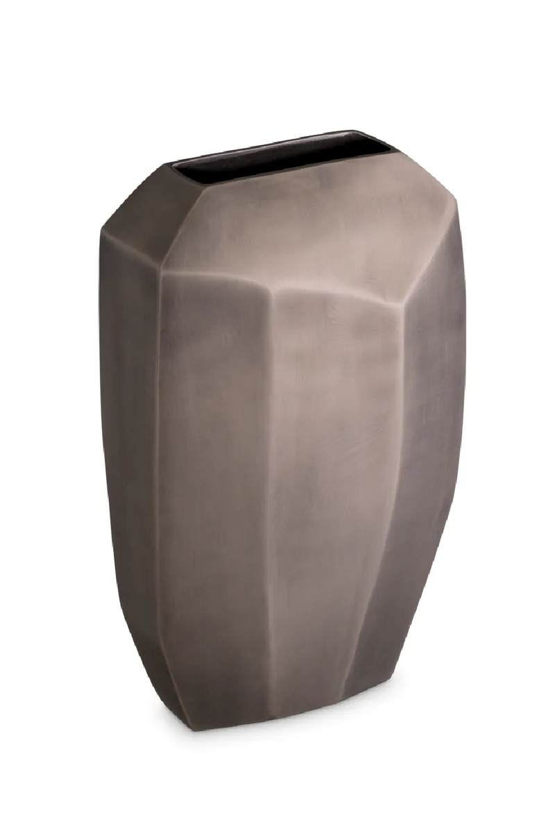 Matte Nickel Vase | Eichholtz Linos | Eichholtzmiami.com