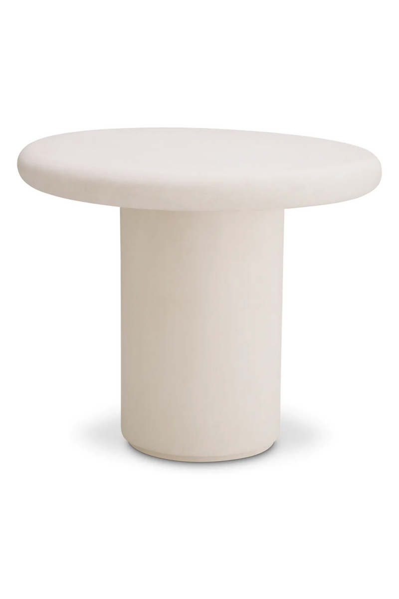 Cream Round Outdoor Side Table | Eichholtz Vitalis | Eichholtzmiami.com