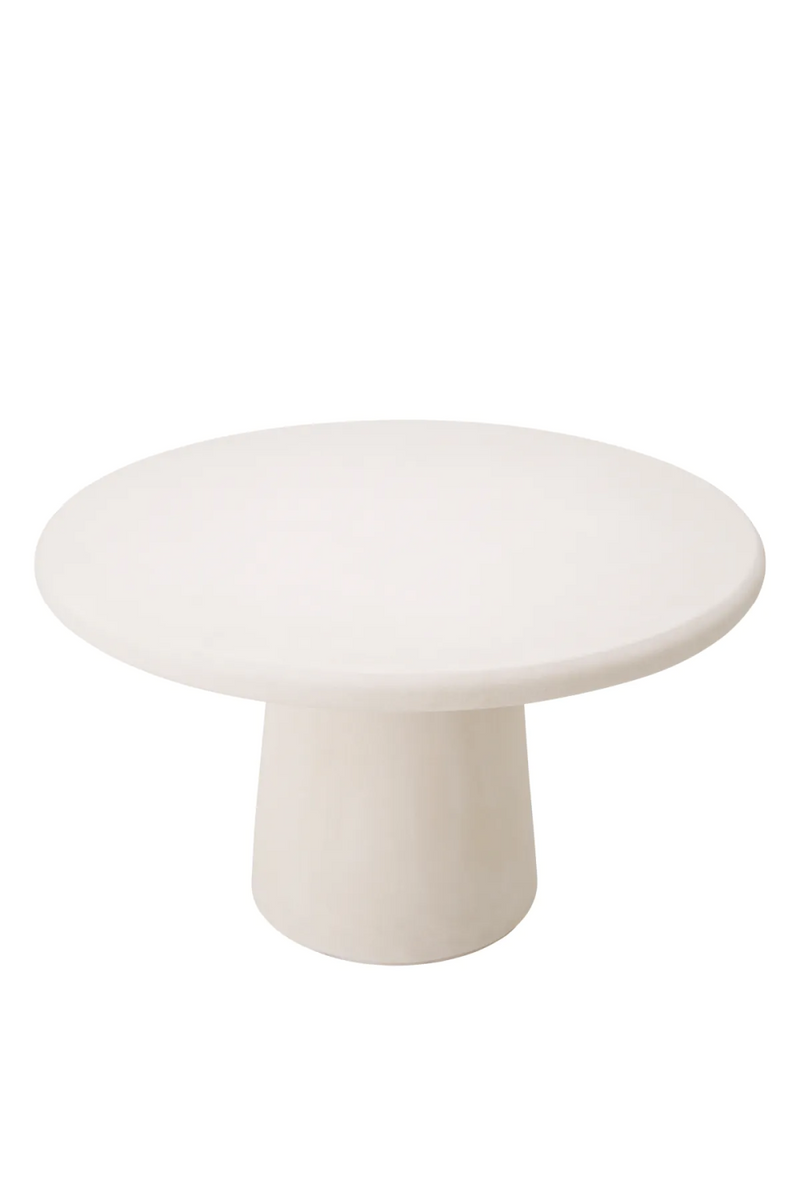 White Round Outdoor Dining Table M | Eichholtz Cleon | Eichholtzmiami.com