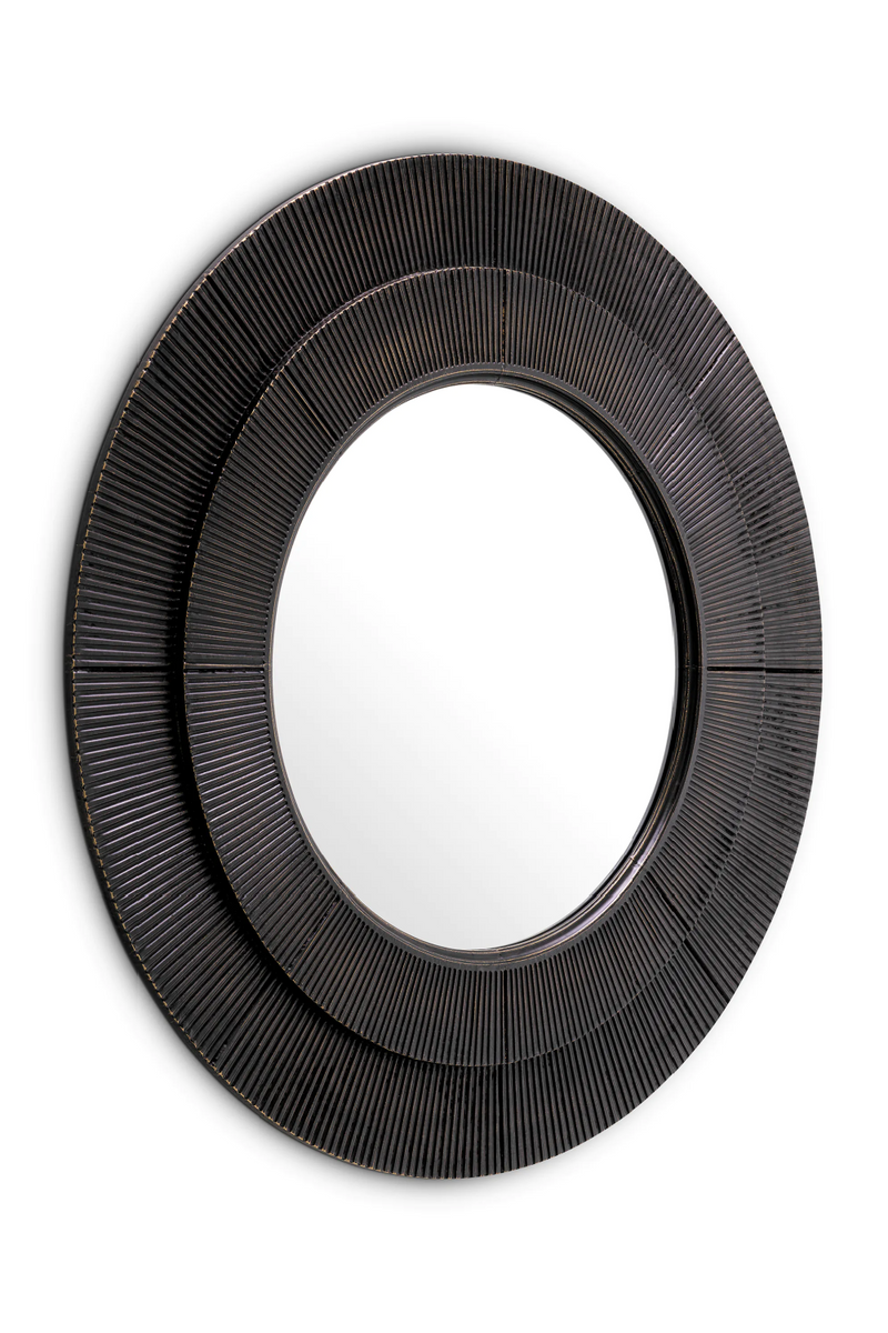 Bronze Contemporary Round Mirror | Eichholtz Rodion | Eichholtzmiami.com