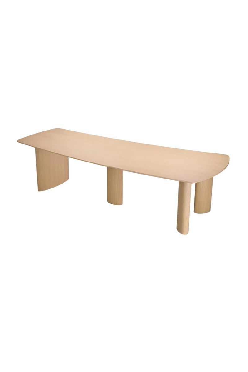 Wooden Minimalist Dining Table L | Eichholtz Bergman | Eichholtzmiami.com