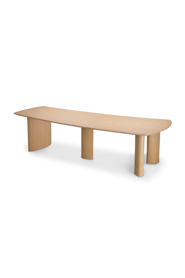Wooden Minimalist Dining Table L | Eichholtz Bergman | Eichholtzmiami.com