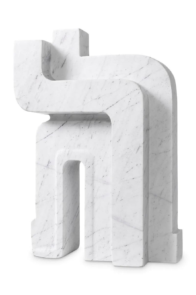 Handcarved White Marble Statue | Eichholtz Alaistair | Eichholtzmiami.com