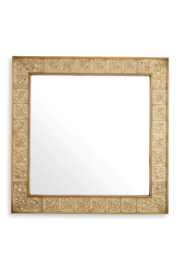 Handmade Glass Square Mirror | Eichholtz Mellot | Eichholtzmiami.com