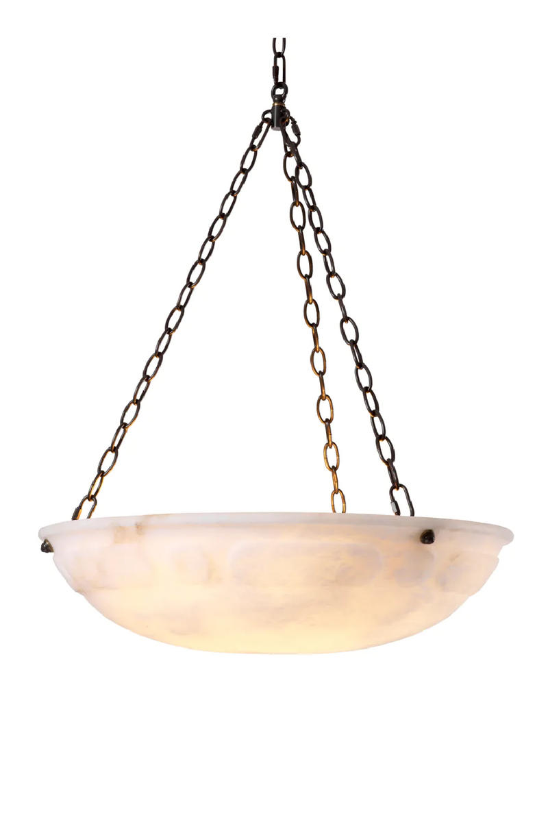 Round Alabaster Hanging Lamp | Eichholtz Novara | Eichholtzmiami.com