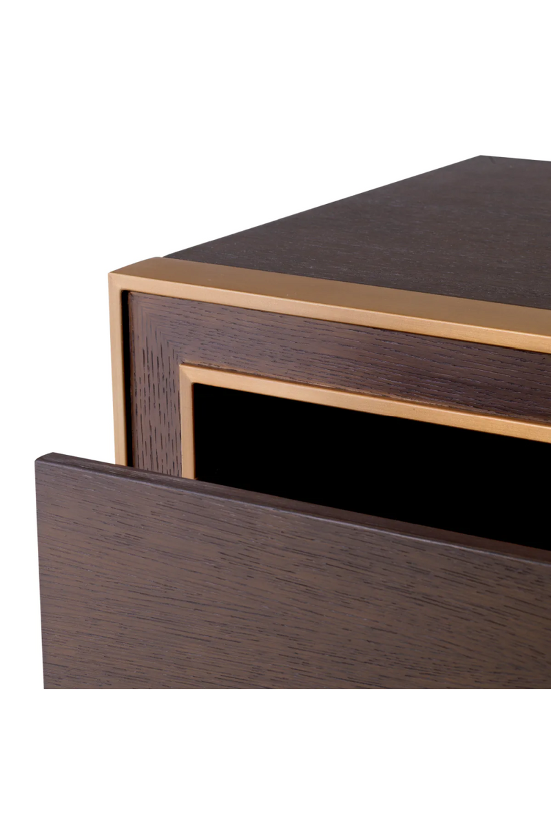 Brown Oak 4-Drawer Dresser | Eichholtz Camelot | Eichholtzmiami.com