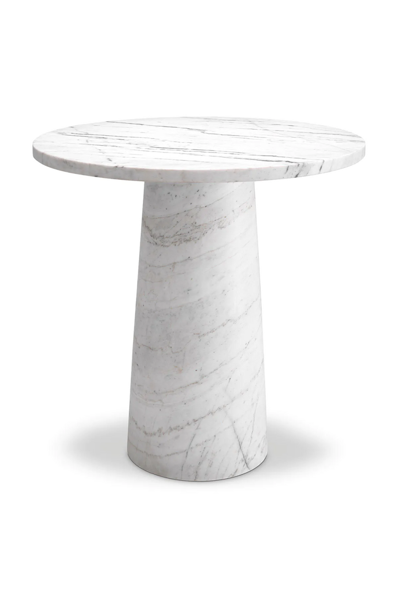 Marble Pedestal Side Table | Eichholtz Terry | Eichholtzmiami.com